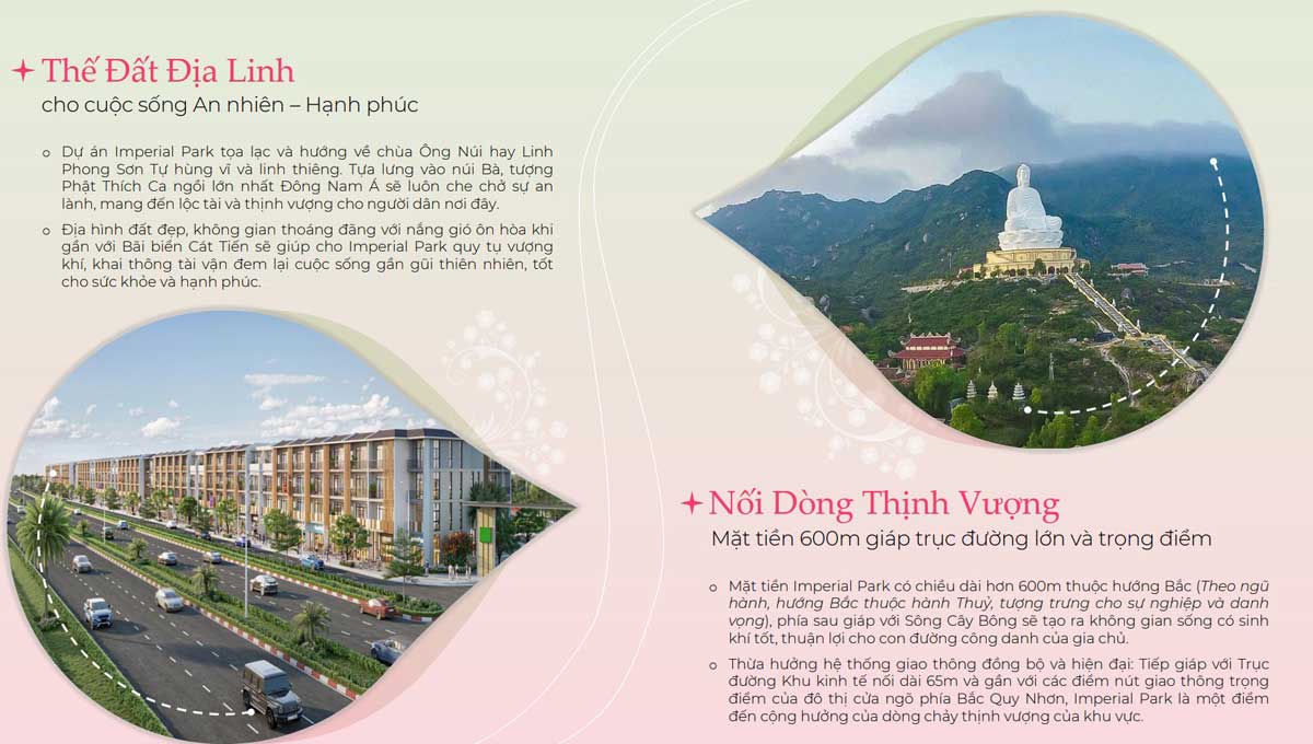 Regional connectivity location of Imperial Park Quy Nhon Project