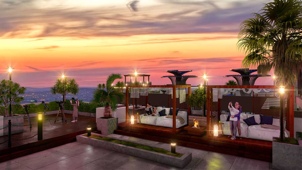 Tiện ích tầng thượng Dự án Căn hộ Phúc Đạt Connect 2 Tiện ích tầng thượng Dự án Căn hộ Phúc Đạt Connect 2