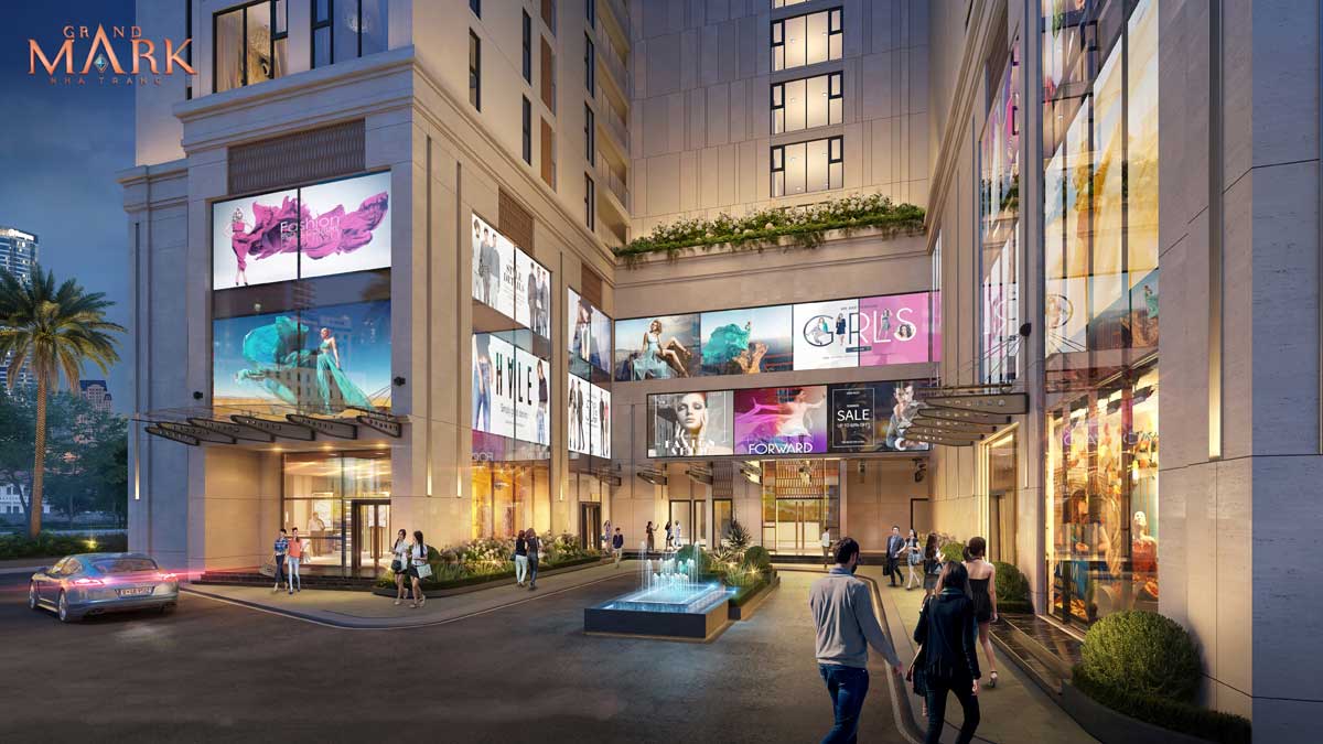 Amenities Ground floor shopping mall Grand Mark Nha Trang Apartment Project Amenities Ground floor shopping mall Grand Mark Nha Trang Apartment Project