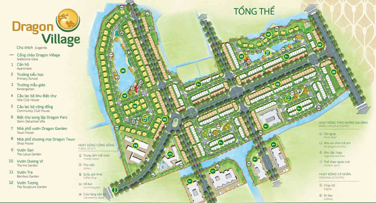 Floor Plan of Dragon E-Home Social Housing Apartment Project, District 9