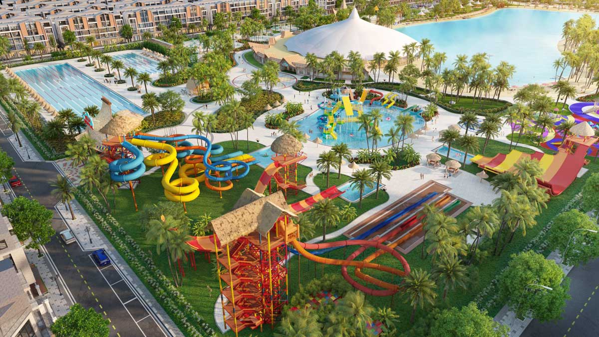 Topdown Vinhomes Ocean Park 3 The Crown Water Slide Topdown Vinhomes Ocean Park 3 The Crown Water Slide