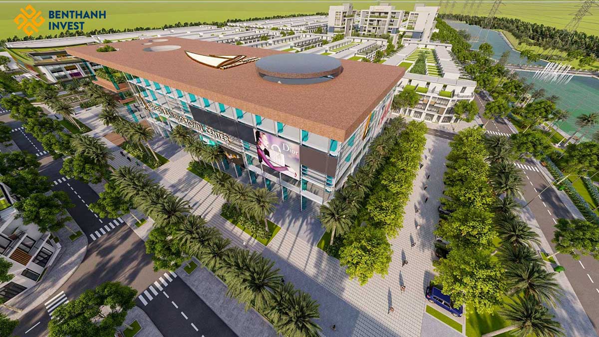 Green Sailing Town Long An Project Commercial Center