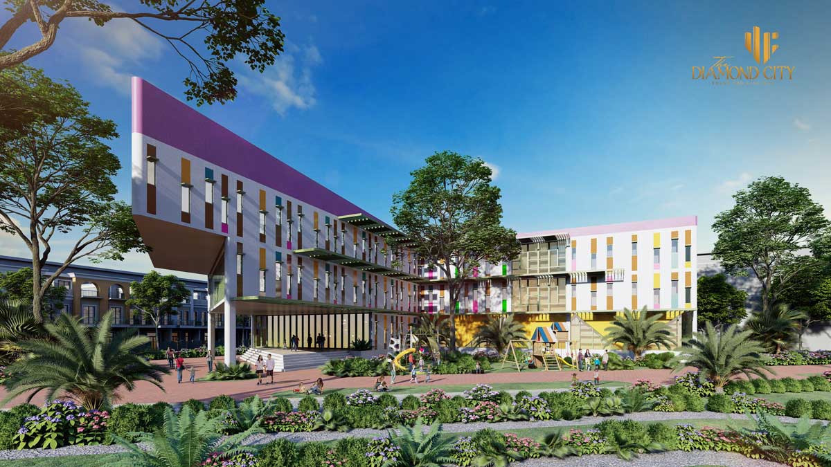 Quoc Linh Residential Area The Diamond City Project School - Quoc Linh Residential Area