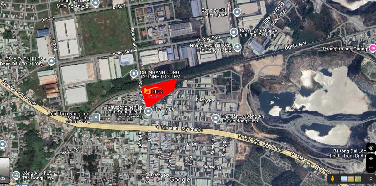 Bcons Solary Project Location