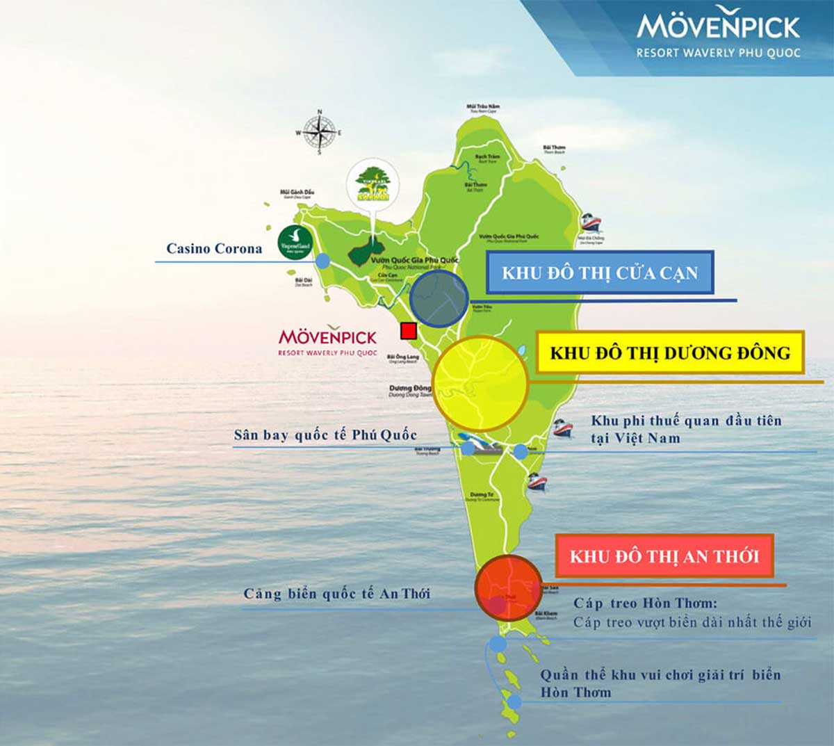 Location of Felicity Phu Quoc Project