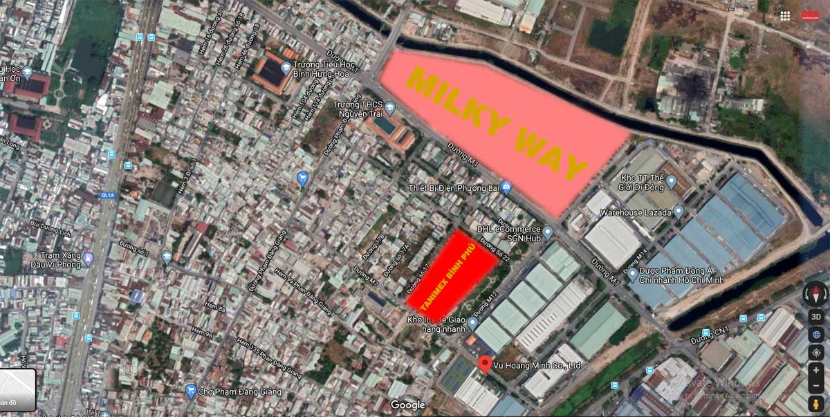 Location of Tanimex Binh Phu Social Housing Project Location of Tanimex Binh Phu Social Housing Project