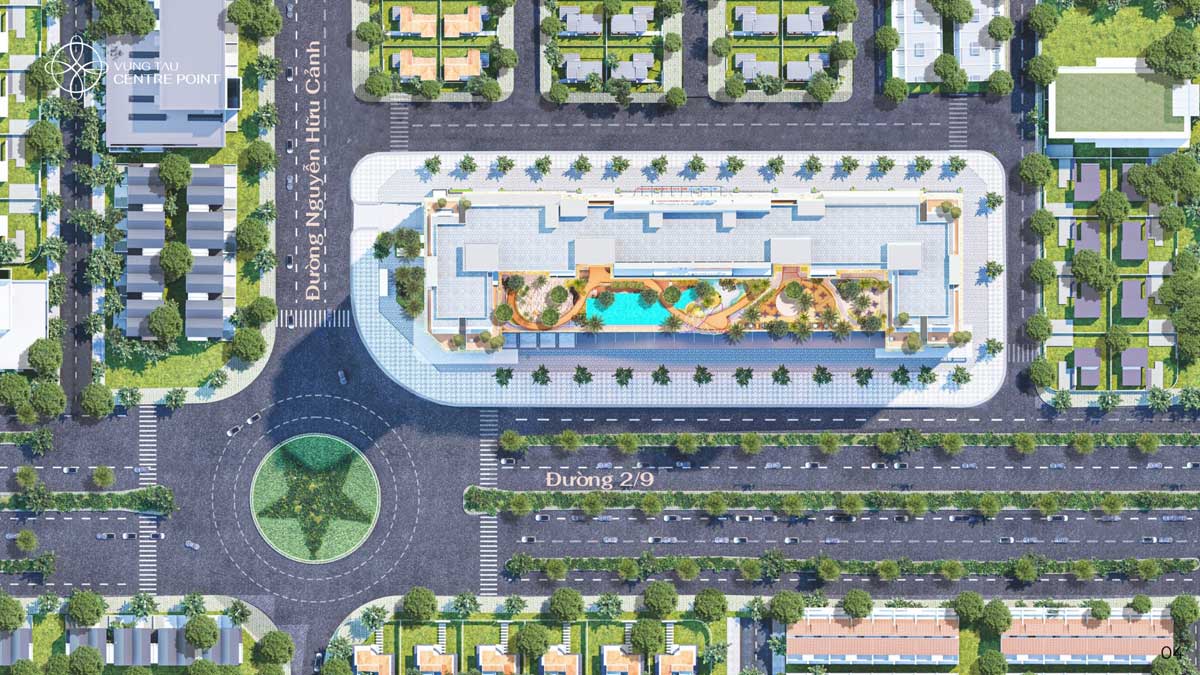 Location of Vung Tau Centre Point Apartment Project Location of Vung Tau Centre Point Apartment Project