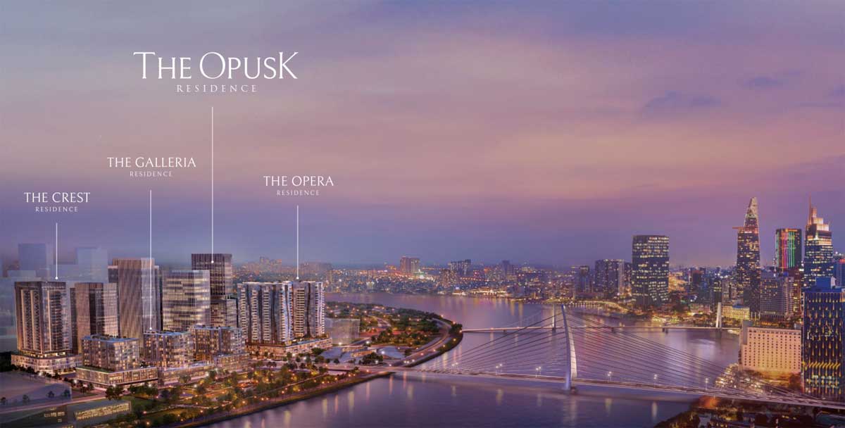 Regional connectivity location of The Opusk Thu Thiem Apartment Project Regional connectivity location of The Opusk Thu Thiem Apartment Project