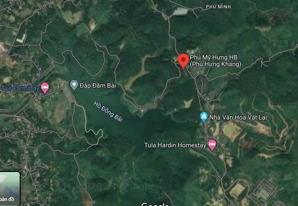 Location of Phu Hung Khang Urban Area Project, Hoa Binh
