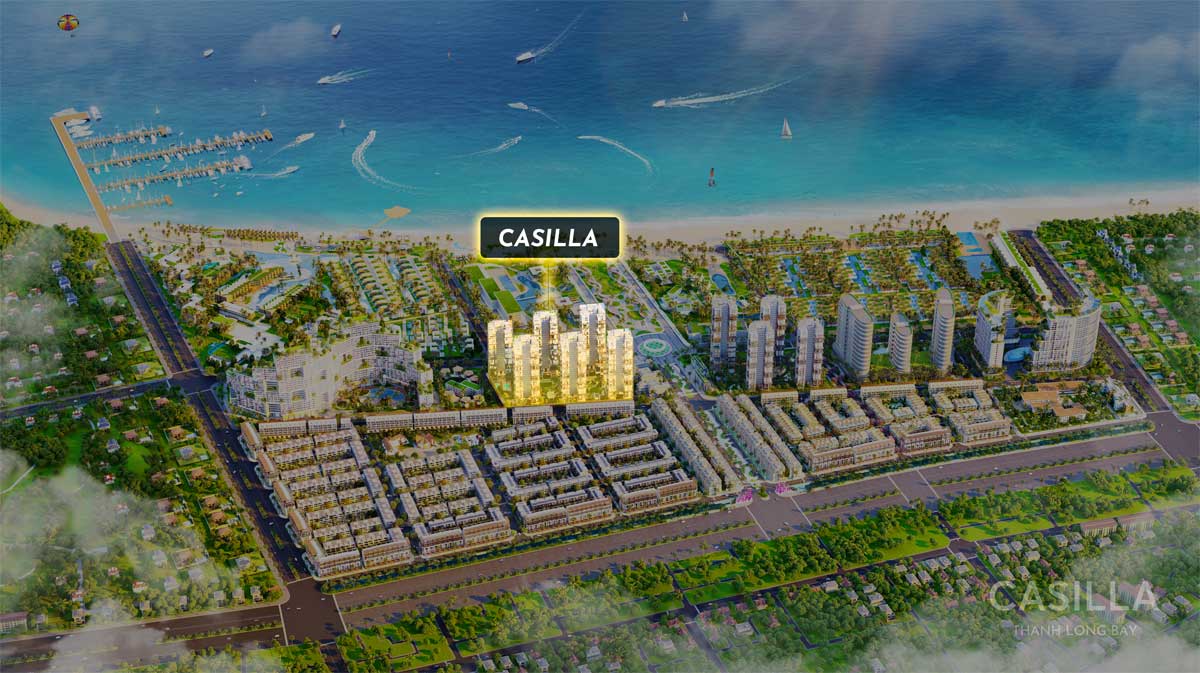 Location of Casilla Apartment by Thanh Long Bay Location of Casilla Apartment by Thanh Long Bay