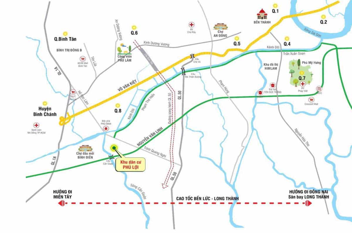 Location: Phu Loi Hai Thanh Residential Area, District 8