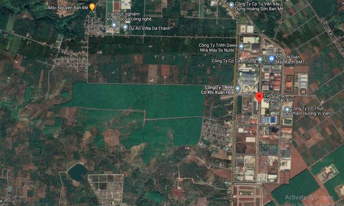 Project Location Tan An Urban Area Buon Ma Thuot Dak Lak Location of Tan An Urban Area Project Buon Ma Thuot