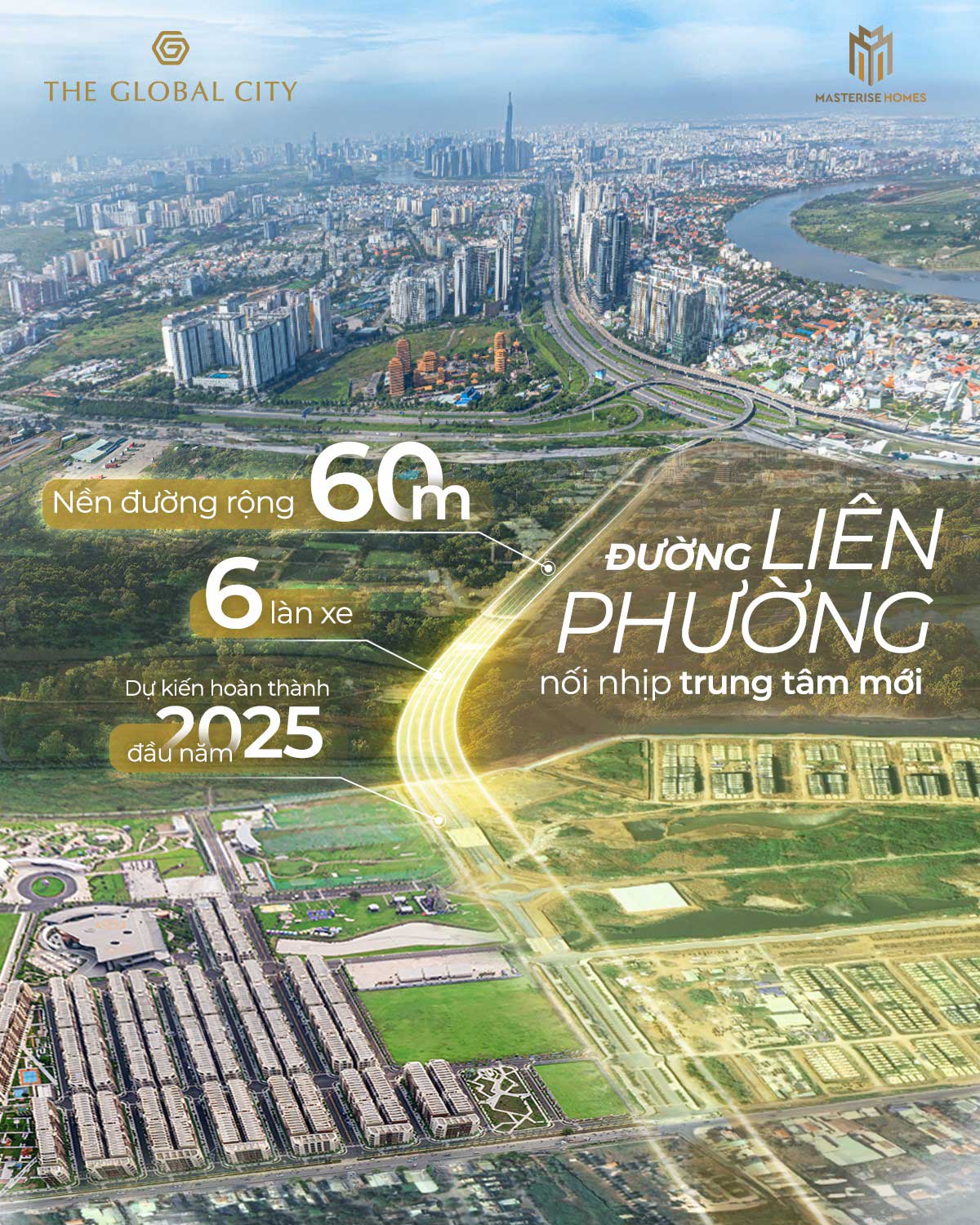 Location of Masteri Grand View Apartment at The Global City