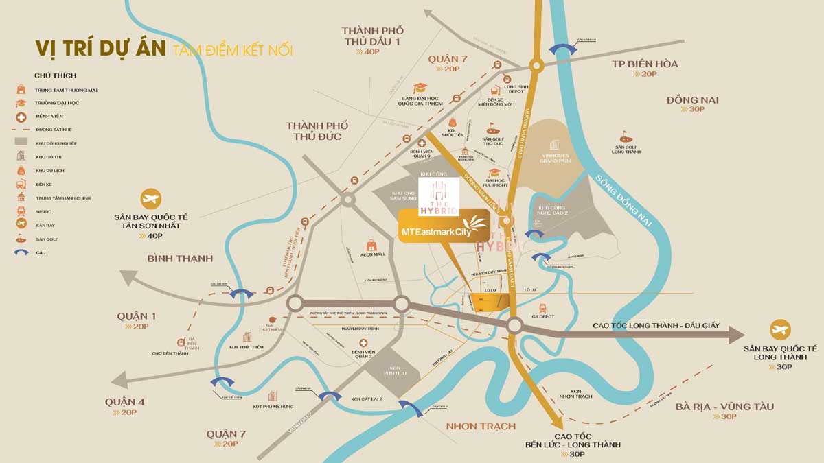 Vị trí The Hybrid Vị trí The Hybrid