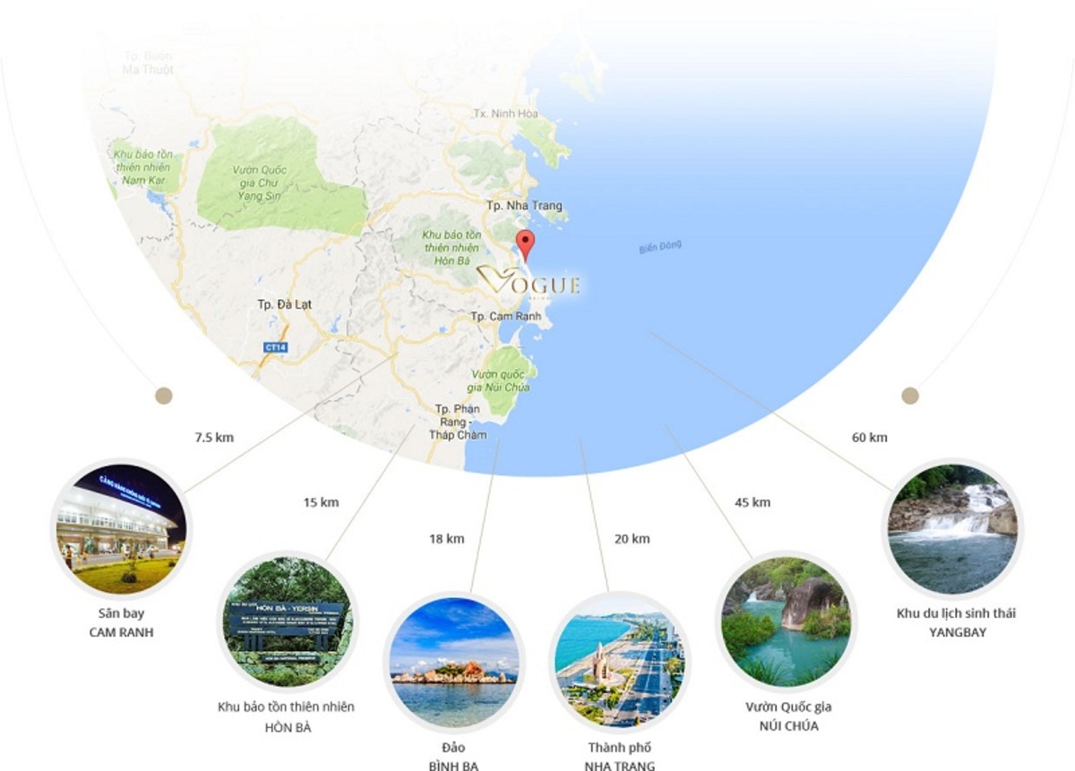 Vogue Cam Ranh location Vogue Cam Ranh location