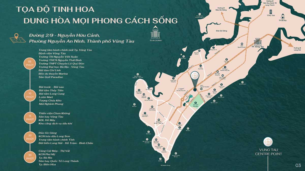 Location Map of Vung Tau Centre Point Project Location Vung Tau Centre Point