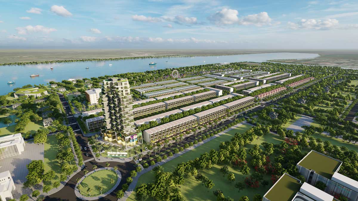 Overview of Con Khuong Diamond City Can Tho Project