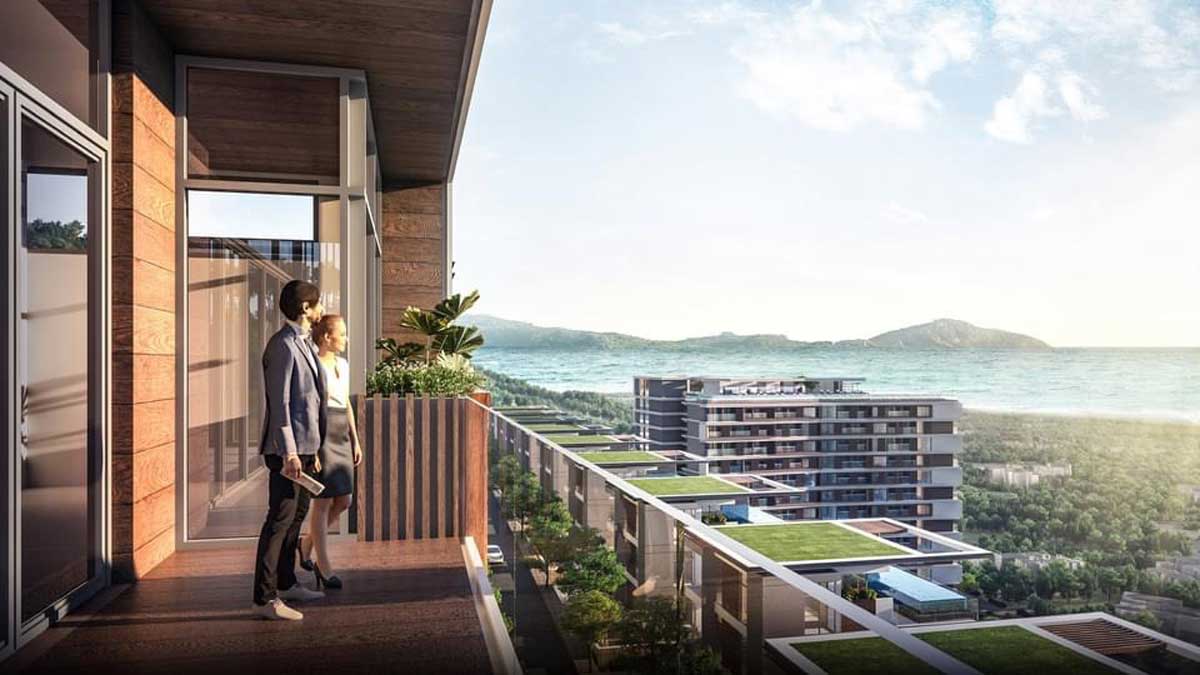 Villa view of The Mountain Vung Tau Project Villa view of The Mountain Vung Tau Project
