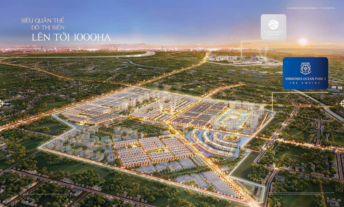Perspective of Vinhomes Ocean Park 2 Urban Area Project The Empire Perspective of Vinhomes Ocean Park 2 Urban Area Project The Empire